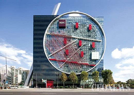 우선협상대상자 선정이 유력한 HDC현대산업개발 사옥