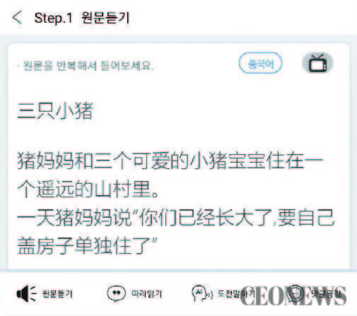 통문장 읽기학습