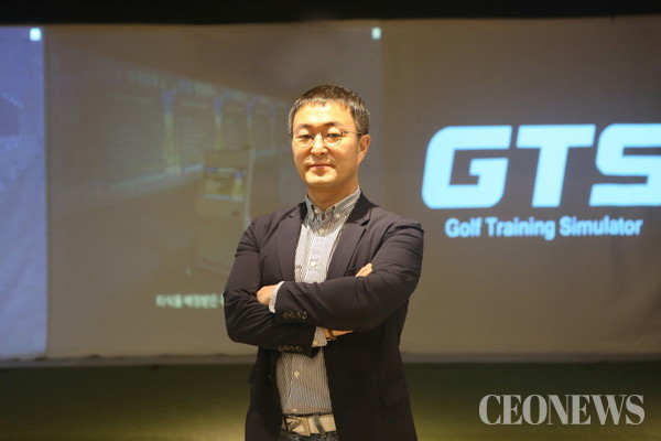 GTS골프아카데미 박현철 본부장(사진=하윤나 기자)
