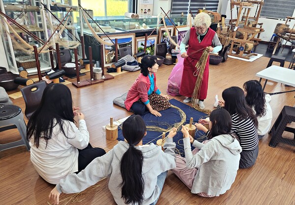 안동포짜기 시연 체험