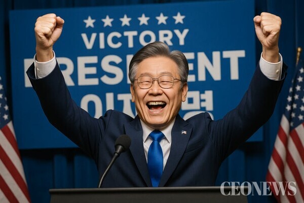 이재명 대선후보 AI 이미지