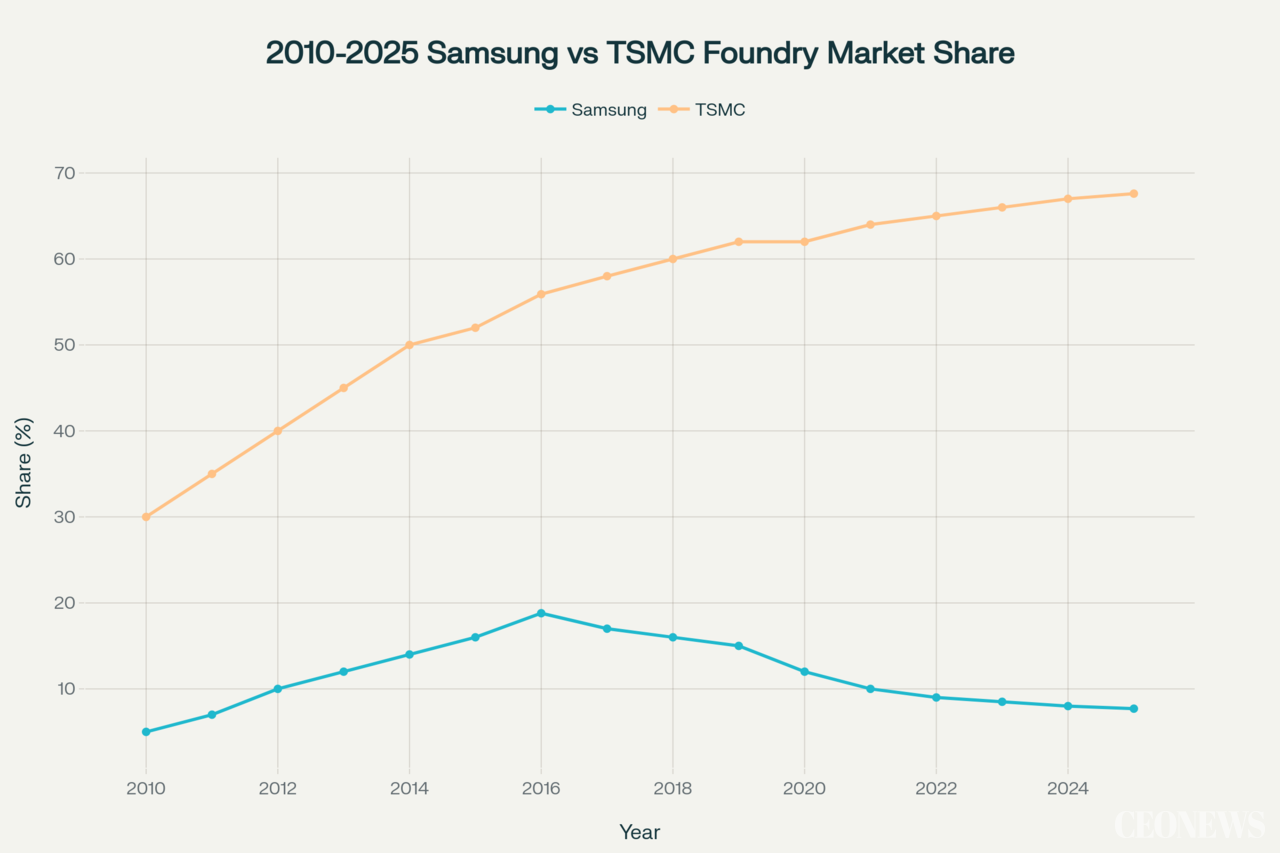 [박수남의 폴리코노미 6] 삼성 파운드리가 증명한 '정치의 경제 지배'...상법개정안, 기업가정신에 내린 사형선고