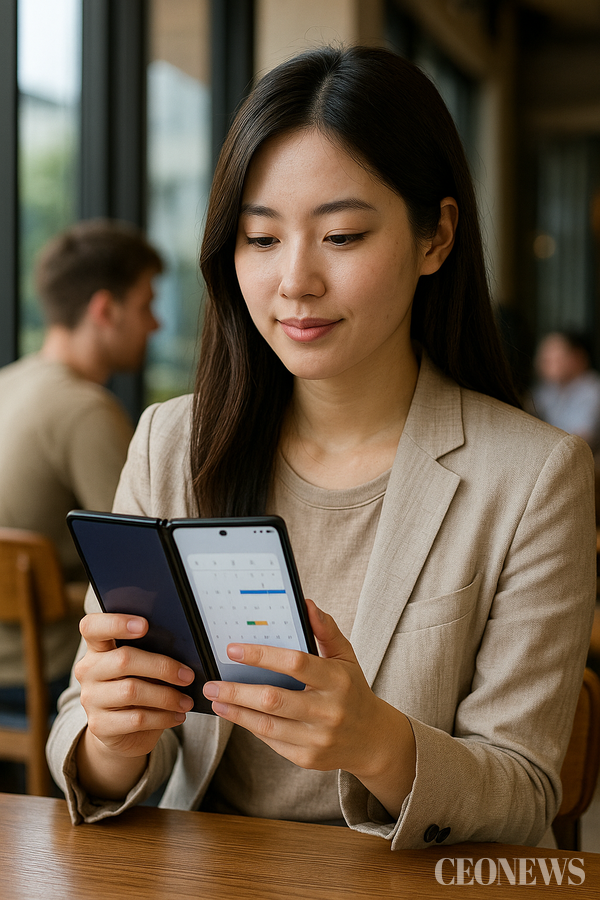 이재용 회장의 MZ세대와의 소통 리더십으로 아이폰 대신 갤럭시를 선호하는 트렌드가 두드러졌다.