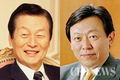 신격호와 신동빈 부자