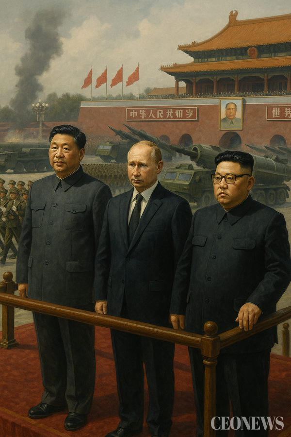 2025년 9월 3일 오전 10시, 베이징 톈안먼 광장. 전 세계 70억 인구가 숨죽여 지켜본 그 순간, 시진핑 중국 국가주석과 블라디미르 푸틴 러시아 대통령, 그리고 김정은 북한 국무위원장이 나란히 검열대에 올랐다. 중국 건국 76주년이자 항일전쟁 승리 80주년을 기념하는 대규모 군사퍼레이드. 하지만 이날의 진짜 의미는 따로 있었다. 북한·중국·러시아 3국 정상이 함께한 이 장면은 단순한 기념행사가 아니라 '신냉전(New Cold War)'의 공식 선전포고였다.