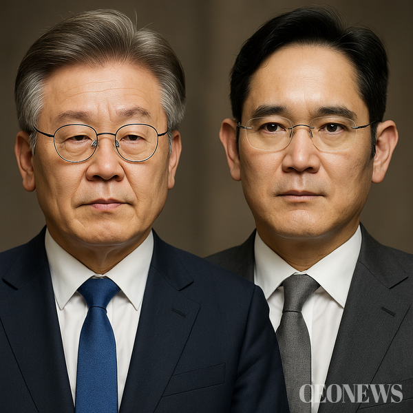 이재명 대통령과 이재용 회장