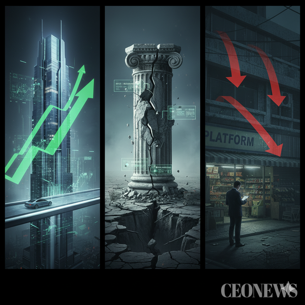 2025년 3분기 기업 실적 발표 시즌이 막을 내렸다. 표면적으로는 나쁘지 않은 성적표다. 반도체와 자동차가 이끄는 수출 대기업들의 '어닝 서프라이즈'가 이어지며, 한국 경제가 글로벌 경기 둔화 속에서도 선방하고 있다는 평가가 나온다. 하지만 그 화려한 숫자 이면에는 우려스러운 균열이 깊어지고 있다. 수출과 내수, 대기업과 중소기업 사이의 골이 갈수록 벌어지면서 한국 경제의 '허리'가 위험 수위에 이르고 있는 것이다.