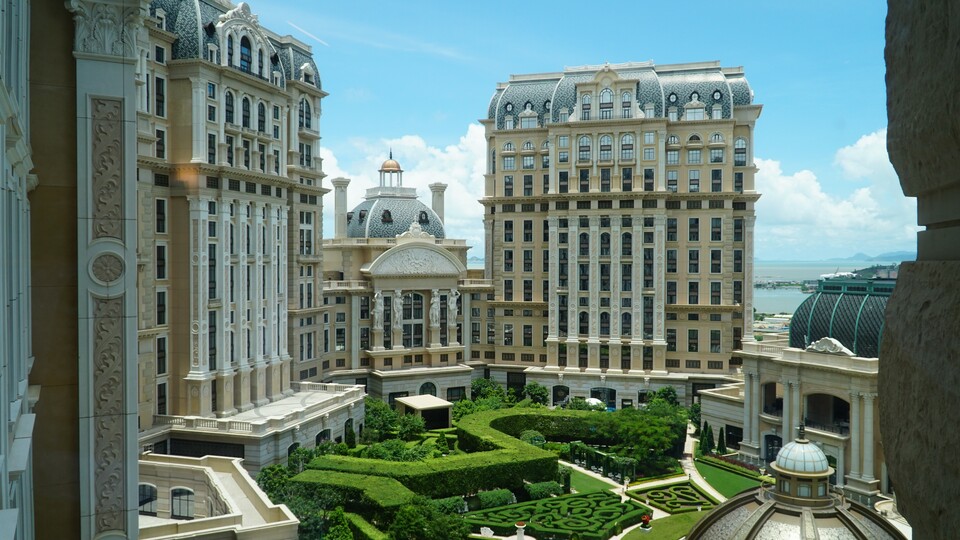 유럽의 궁전을 방불케하는 그랜드 리스보아 팰리스