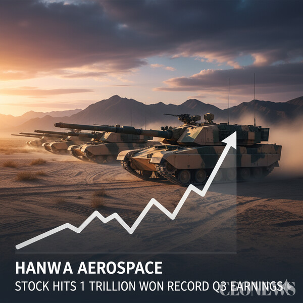 '황제주' 한화에어로스페이스가 100만주를 다시 찍으며 화려하게 귀환, 연간 영업이익 1조 시대가 열릴지 자못 기대된다.
