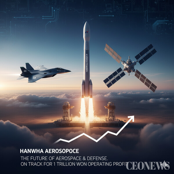 '황제주' 한화에어로스페이스가 100만주를 다시 찍으며 화려하게 귀환, 연간 영업이익 1조 시대가 열릴지 자못 기대된다.