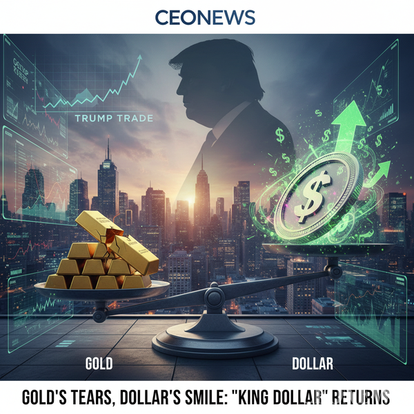 2025년 하반기, 고공행진을 이어가던 금 가격이 급락하고 미국 달러화는 강세를 회복했다.